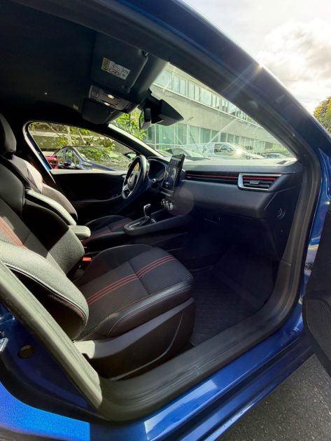 Renault, CLIO V 1.6 E-TECH 140ch RS LINE-21, Bleu, 5 chevaux fiscaux, 5 portes.