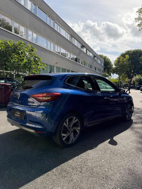 Renault, CLIO V 1.6 E-TECH 140ch RS LINE-21, Bleu, 5 chevaux fiscaux, 5 portes.