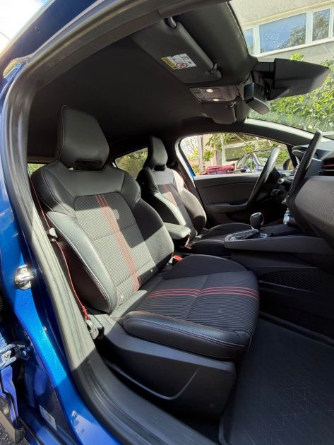 Renault, CLIO V 1.6 E-TECH 140ch RS LINE-21, Bleu, 5 chevaux fiscaux, 5 portes.