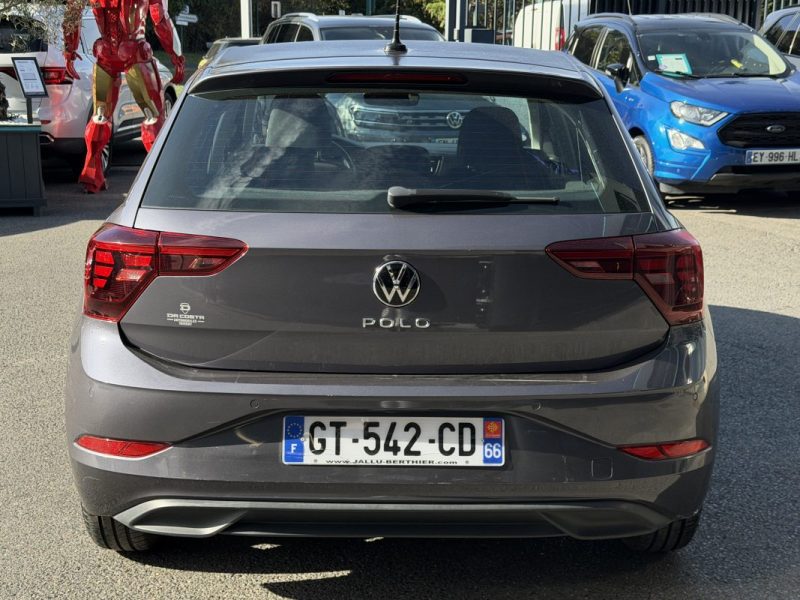VOLKSWAGEN POLO 6 VI PHASE 2 STYLE 1.0 TSI 95 DSG7 1ERE MAIN 18 700 Kms - GARANTIE 12 MOIS NATIONALE