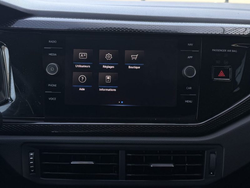VOLKSWAGEN POLO 6 VI PHASE 2 STYLE 1.0 TSI 95 DSG7 1ERE MAIN 18 700 Kms - GARANTIE 12 MOIS NATIONALE