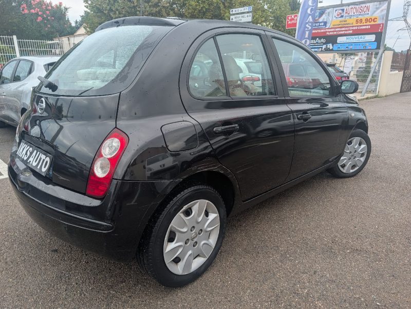 NISSAN MICRA 3 1.2I ACENTA 80CH  137.000KMS CERTIFIE GARANTIE 3 MOIS