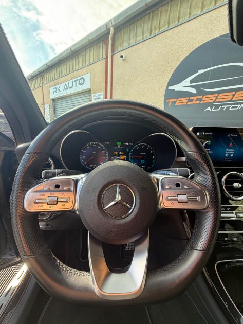 MERCEDES GLC 300 4MATIC EQPOWER AMG LINE 194+122CH 9G-TRONIC - HYBRID RECHARGEABLE - CARPLAY 