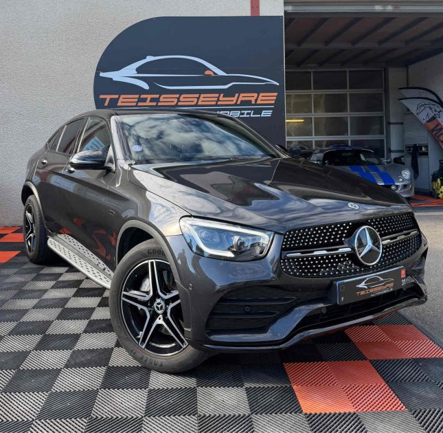 MERCEDES GLC 300 4MATIC EQPOWER AMG LINE 194+122CH 9G-TRONIC - HYBRID RECHARGEABLE - CARPLAY 