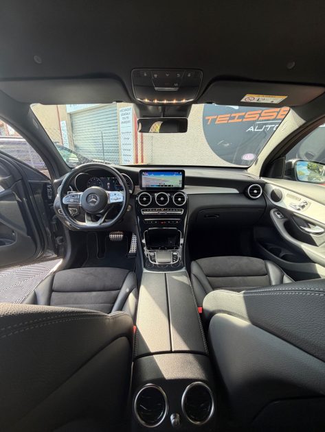 MERCEDES GLC 300 4MATIC EQPOWER AMG LINE 194+122CH 9G-TRONIC - HYBRID RECHARGEABLE - CARPLAY 