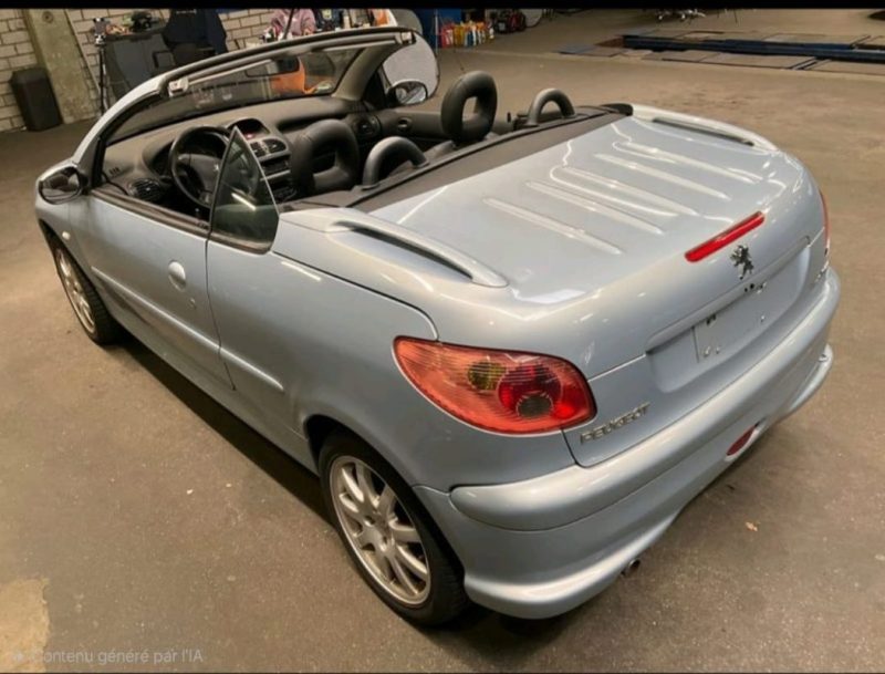 PEUGEOT 206  1.6 CC PLATINUM 2003 - 63137 KM