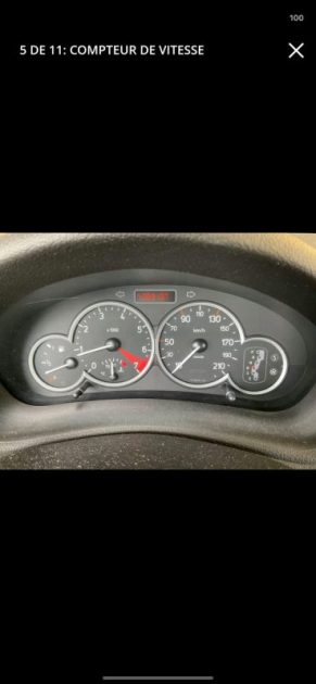 PEUGEOT 206  1.6 CC PLATINUM 2003 - 63137 KM