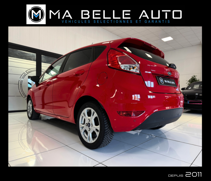 FORD FIESTA 1.25 DURATEC 82 FUN – GPS – BLUETOOTH – SIÈGES CHAUFFANTS - RADAR - 88 euros mensuel 