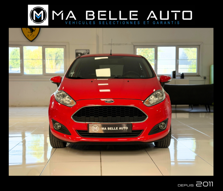 FORD FIESTA 1.25 DURATEC 82 FUN – GPS – BLUETOOTH – SIÈGES CHAUFFANTS - RADAR - 88 euros mensuel 