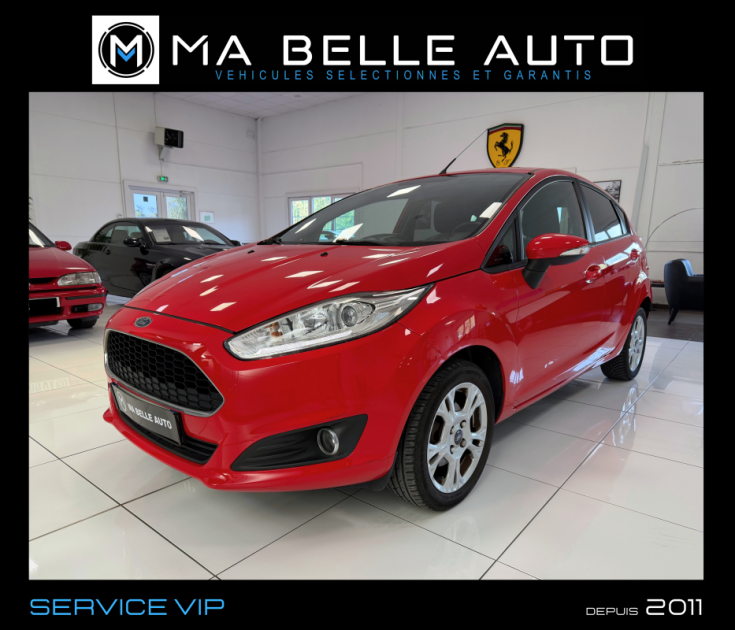FORD FIESTA 1.25 DURATEC 82 FUN – GPS – BLUETOOTH – SIÈGES CHAUFFANTS - RADAR - 88 euros mensuel 