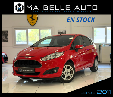 FORD FIESTA 1.25 DURATEC 82 FUN – GPS – BLUETOOTH – SIÈGES CHAUFFANTS - RADAR - 88 euros mensuel 