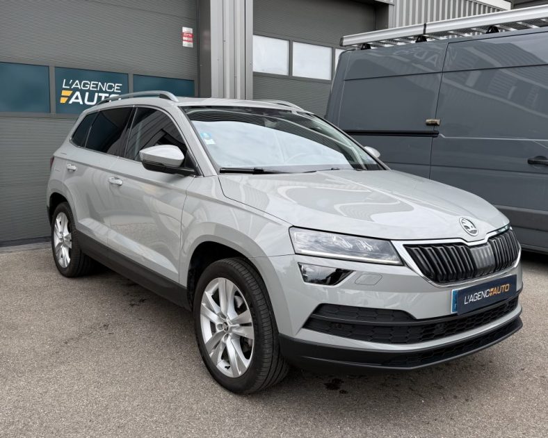 SKODA KAROQ 1.5 TSI - 150ch - Sièges chauffants A/A - Toit pano - Entretient SKODA - Garantie 6 mois