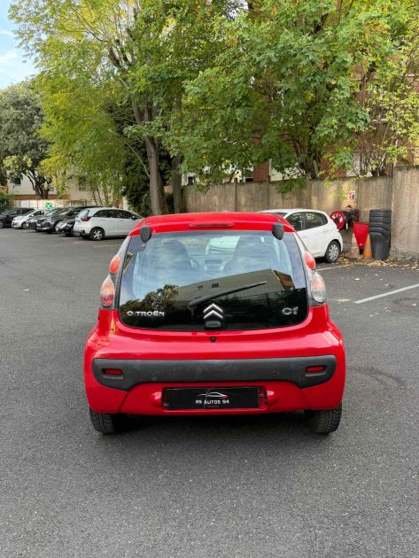 CITROËN C1 1.0e 12V 68ch Automatique, rouge, 4 cv, 3 portes, garantie : 3 mois.