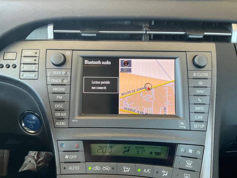 TOYOTA PRIUS 1.8 HYBRID 99 Cv - GPS TACTILE / CAMERA - GARANTIE 12 MOIS NATIONALE 
