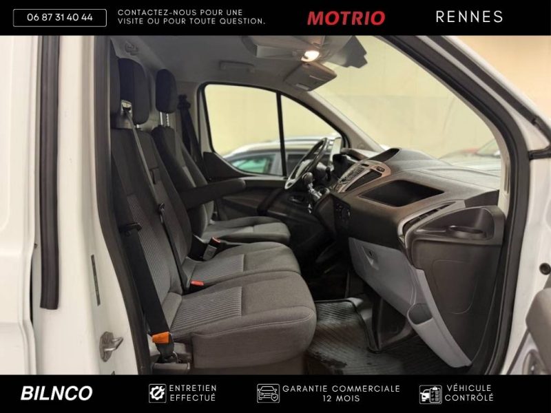Ford Transit Custom 290 L1H1 2.2 TDCi 125 ch – GARANTIE 12 MOIS / ATTELAGE 