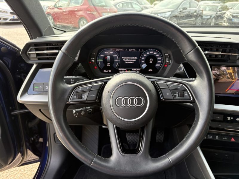 AUDI A3 SB 40 TFSI-E 204 S TRONIC HYBRIDE RECHARGEABLE 2022