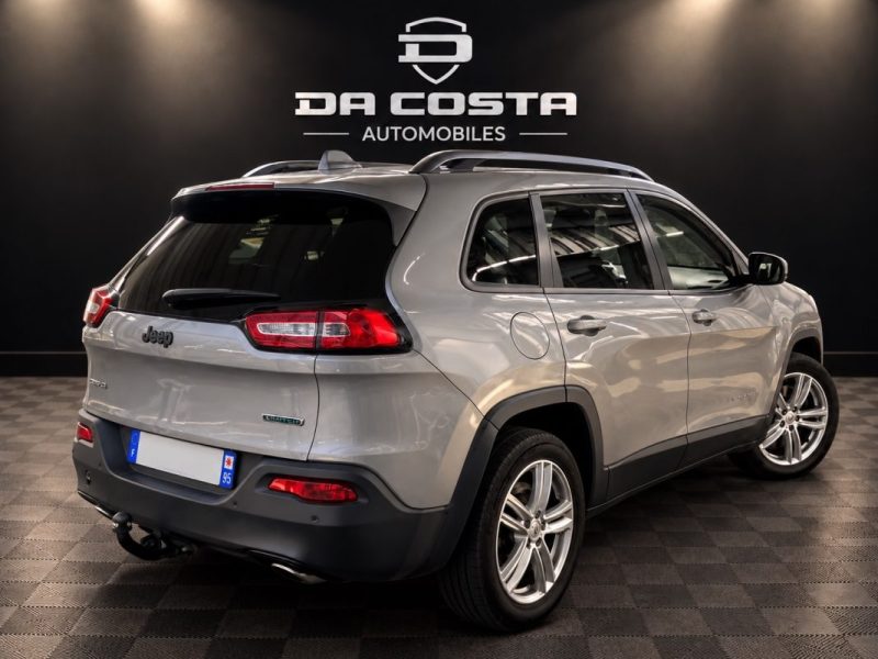JEEP CHEROKEE 2.2d  200 Cv - CARPLAY & ANDROID AUTO / CAMERA / ATTELAGE - GARANTIE 12 MOIS NATIONALE