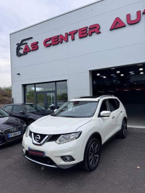 NISSAN X-TRAIL 1.6 DCI 130cv 4X4 4wd 7 PLACES ✅ GPS / TOIT PANORAMIQUE OUVREN/CAMERA 360 /ATTELAGE 