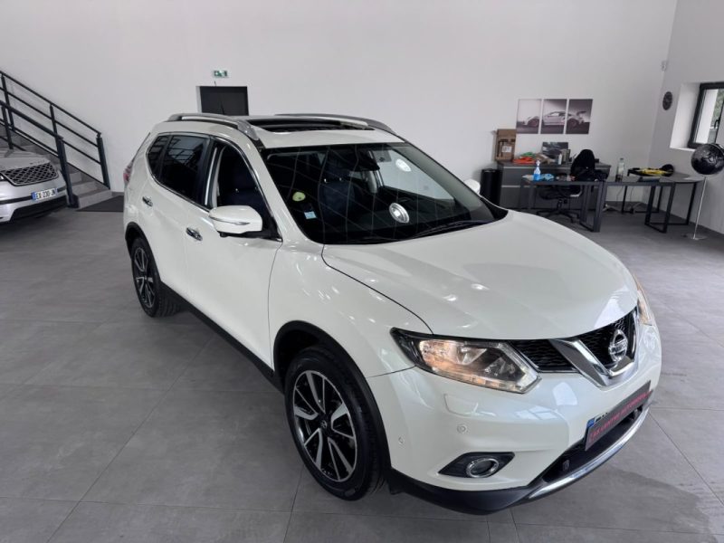 NISSAN X-TRAIL 1.6 DCI 130cv 4X4 4wd 7 PLACES ✅ GPS / TOIT PANORAMIQUE OUVREN/CAMERA 360 /ATTELAGE 