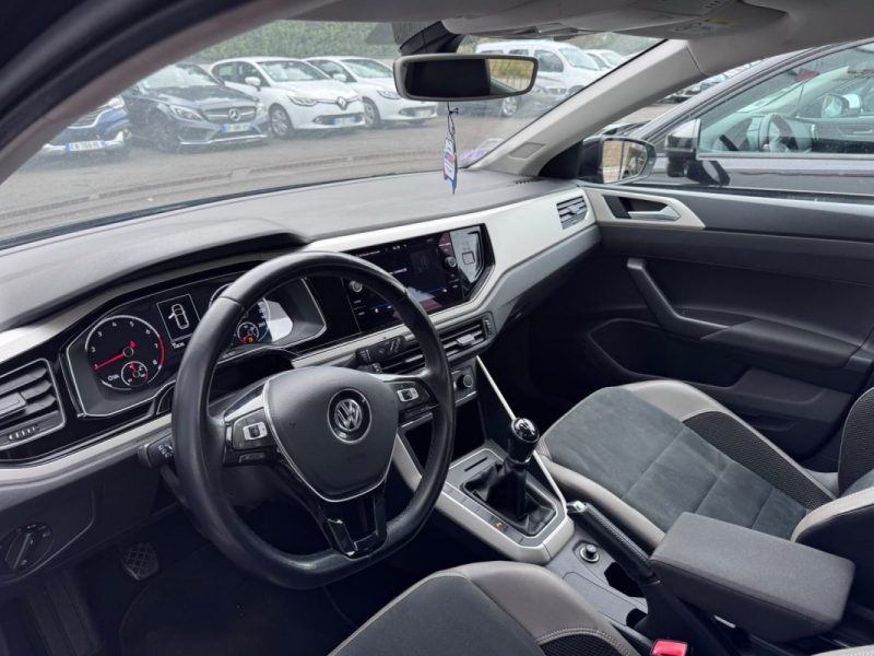 VOLKSWAGEN POLO VI 1.0 TSI 95cv CARAT EXCLUSIVE ✅1 ere MAIN ✅ CARPLAY