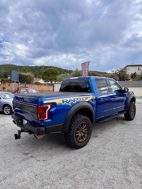 FORD F150 RAPTOR 3.5 V6 BI TURBO 450 CV IMMATRICULATION FRANCAISE PICK UP EN FRANCE VERITABLE MONSTR