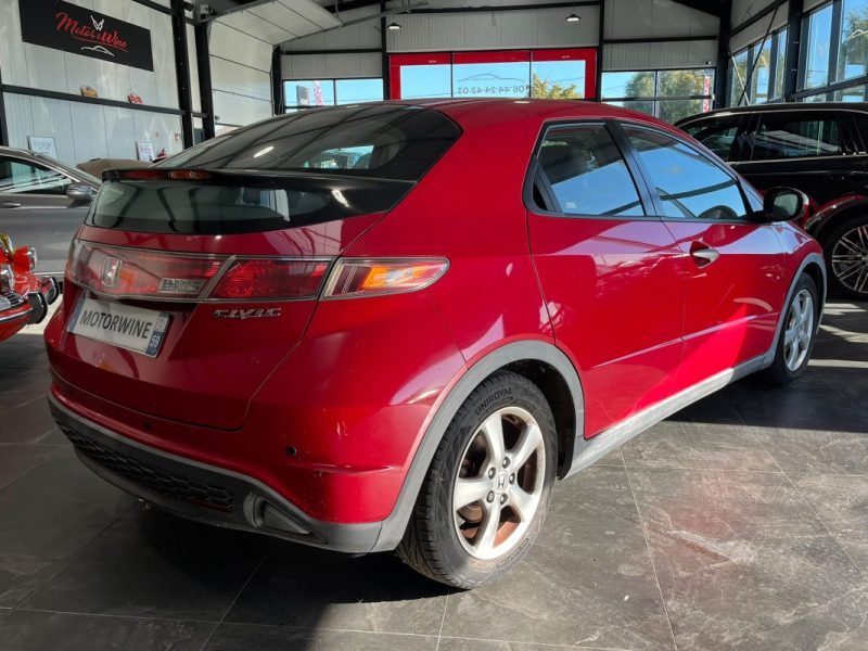 🔹Honda Civic 1.3i 83Ch 📱 Écran tactile❄️ Climatisation 📡 Radar de recul