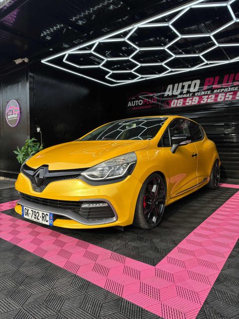 RENAULT CLIO 4 RS TURBO 200 CH EDC JAUNE SIRIUS – GARANTIE 12 MOIS – REPRISE POSSIBLE