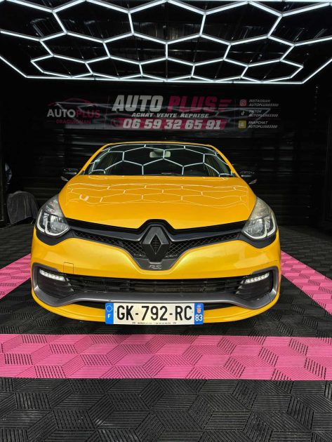 RENAULT CLIO 4 RS TURBO 200 CH EDC JAUNE SIRIUS – GARANTIE 12 MOIS – REPRISE POSSIBLE