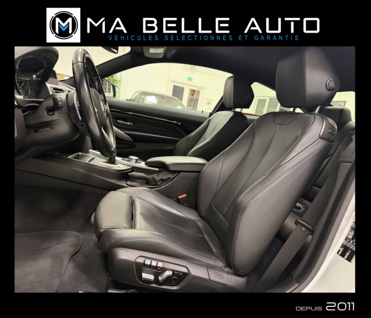 BMW SERIE 4 430D COUPE 258 M SPORT / carnet complet / parfait état / GPS PRO CAMERA ATTELAGE HUD 