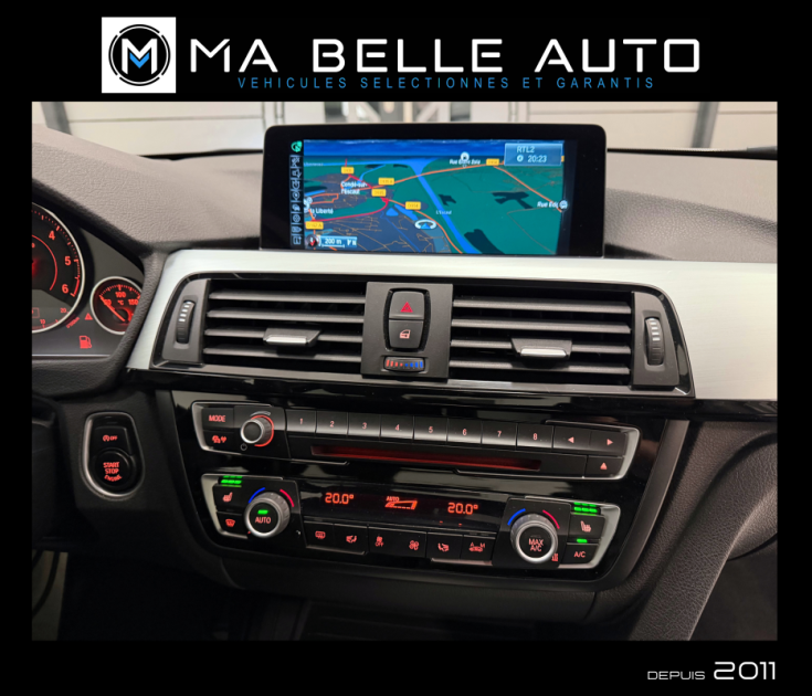 BMW SERIE 4 430D COUPE 258 M SPORT / carnet complet / parfait état / GPS PRO CAMERA ATTELAGE HUD 