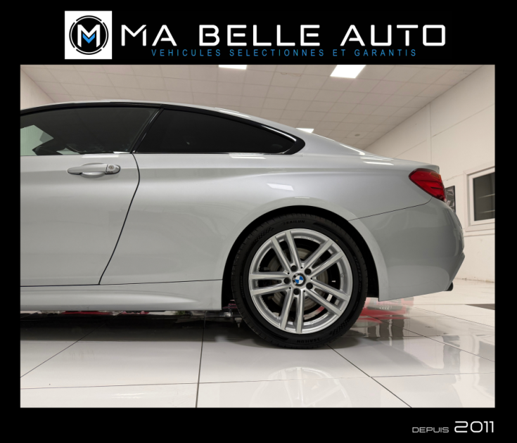 BMW SERIE 4 430D COUPE 258 M SPORT / carnet complet / parfait état / GPS PRO CAMERA ATTELAGE HUD 