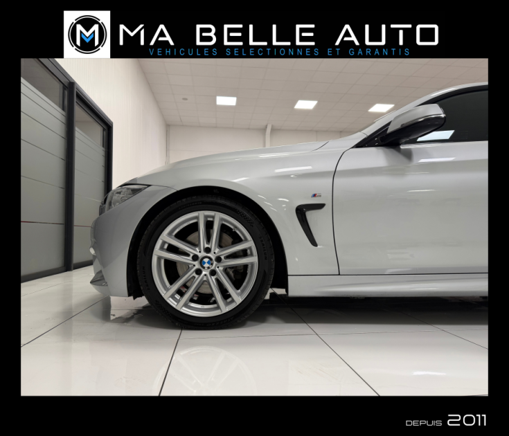 BMW SERIE 4 430D COUPE 258 M SPORT / carnet complet / parfait état / GPS PRO CAMERA ATTELAGE HUD 