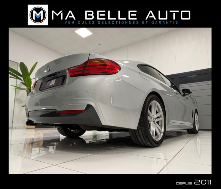 BMW SERIE 4 430D COUPE 258 M SPORT / carnet complet / parfait état / GPS PRO CAMERA ATTELAGE HUD 