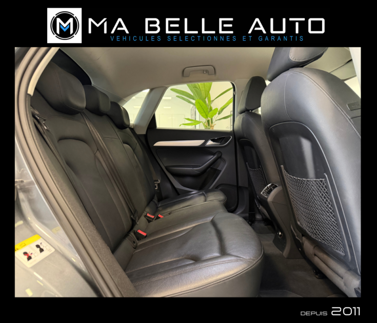 AUDI Q3 2.0 TFSI 170 QUATTRO AMBITION LUXE S-TRONIC7 - parfait état - carnet - xenon cuir keyless