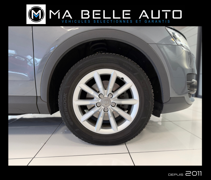 AUDI Q3 2.0 TFSI 170 QUATTRO AMBITION LUXE S-TRONIC7 - parfait état - carnet - xenon cuir keyless
