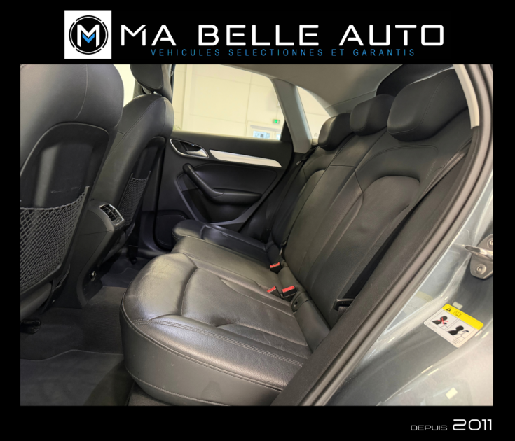 AUDI Q3 2.0 TFSI 170 QUATTRO AMBITION LUXE S-TRONIC7 - parfait état - carnet - xenon cuir keyless