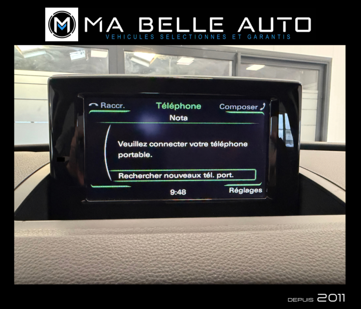 AUDI Q3 2.0 TFSI 170 QUATTRO AMBITION LUXE S-TRONIC7 - parfait état - carnet - xenon cuir keyless