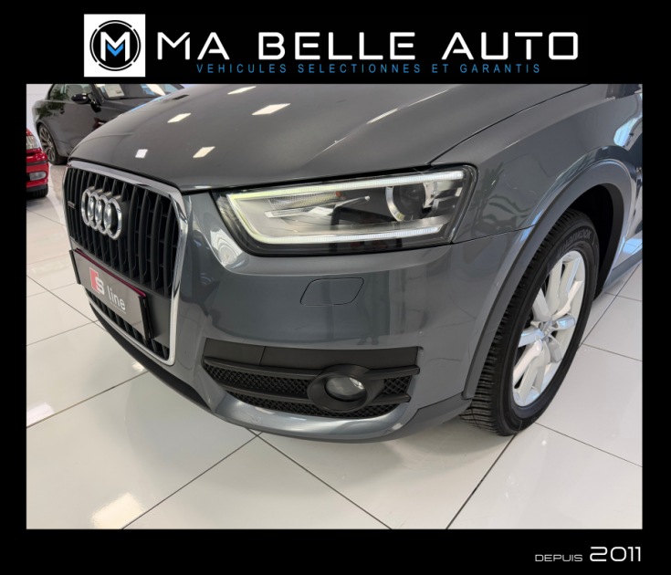 AUDI Q3 2.0 TFSI 170 QUATTRO AMBITION LUXE S-TRONIC7 - parfait état - carnet - xenon cuir keyless