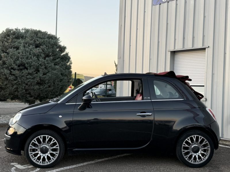  FIAT 500C 1.4 16v 100ch Lounge Dualogic Garantie 6 Mois