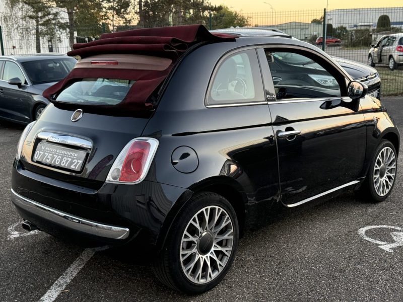  FIAT 500C 1.4 16v 100ch Lounge Dualogic Garantie 6 Mois