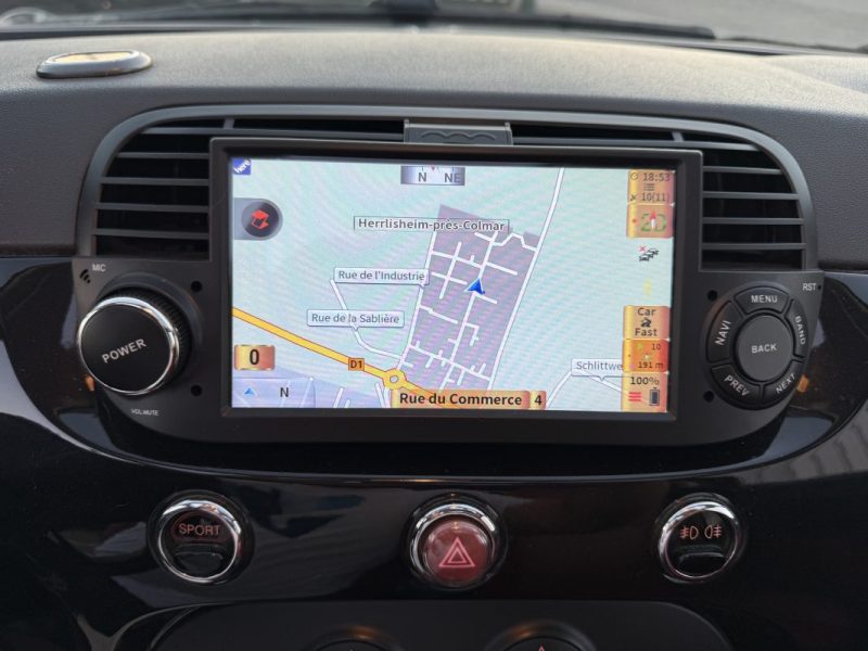  FIAT 500C 1.4 16v 100ch Lounge Dualogic Garantie 6 Mois