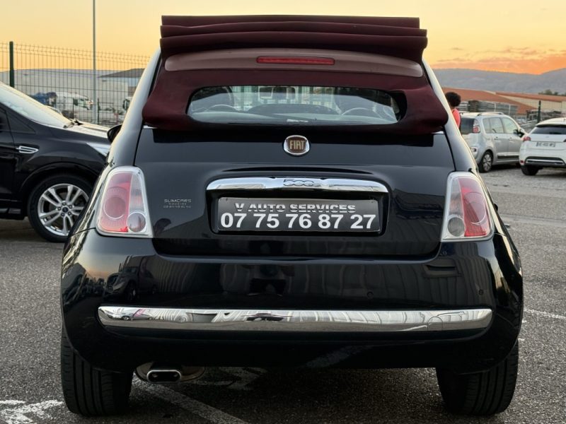  FIAT 500C 1.4 16v 100ch Lounge Dualogic Garantie 6 Mois