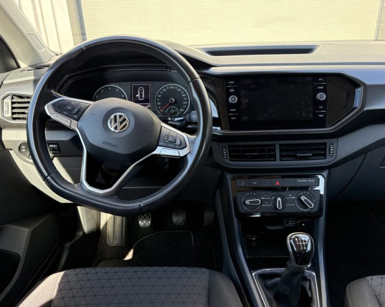 Volkswagen T-Cross 1.0 TSI 95ch 2020 — Entretien complet - CARPLAY - CT vierge - 2 ème main