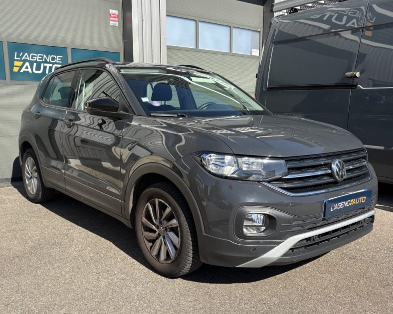 Volkswagen T-Cross 1.0 TSI 95ch 2020 — Entretien complet - CARPLAY - CT vierge - 2 ème main