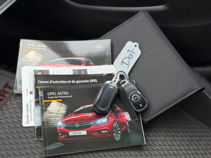OPEL ASTRA 1.4 TURBO 125 CH INNOVATION - 1ère Main - GPS - CarPlay - Révisée & Garantie 6 Mois