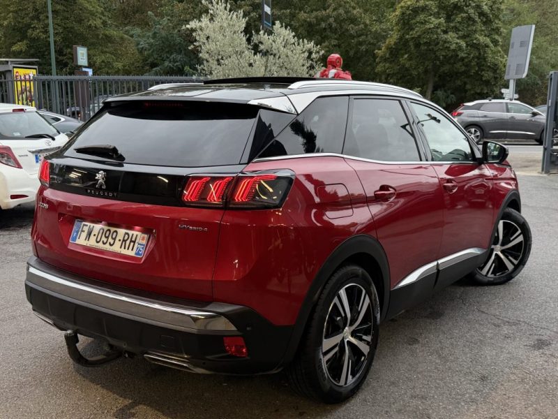 PEUGEOT 3008 II (2) GT 1.6 HYBRID 300 Cv TVA RECUPERABLE ATTELAGE TOIT OUVRANT Garantie1an Nationale