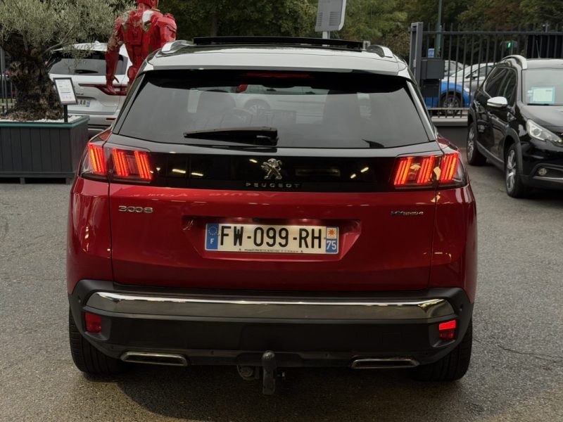 PEUGEOT 3008 II (2) GT 1.6 HYBRID 300 Cv TVA RECUPERABLE ATTELAGE TOIT OUVRANT Garantie1an Nationale