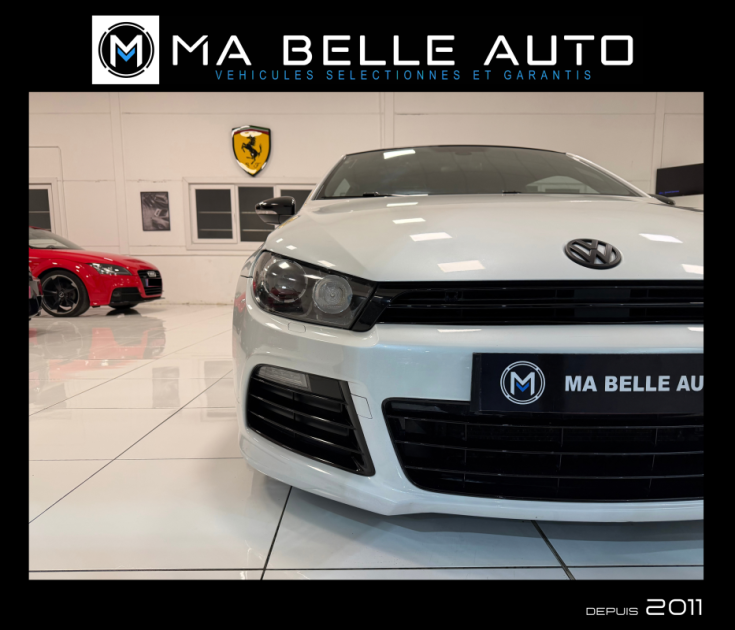 VOLKSWAGEN SCIROCCO R 2.0 TSI 265 DSG6 2013 - carnet complet - Xenon GPS Dynaudio JA18 - 315 euros