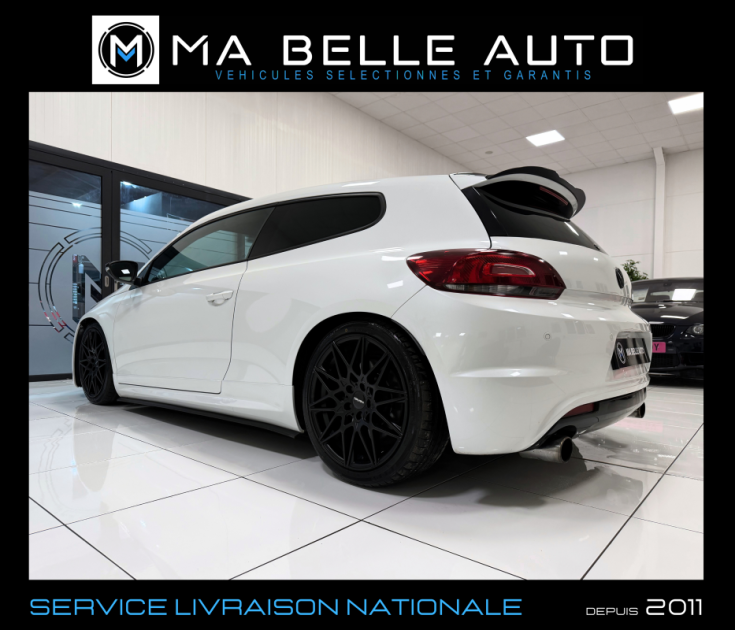 VOLKSWAGEN SCIROCCO R 2.0 TSI 265 DSG6 2013 - carnet complet - Xenon GPS Dynaudio JA18 - 315 euros