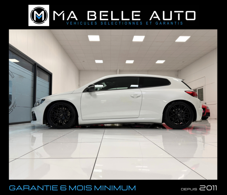 VOLKSWAGEN SCIROCCO R 2.0 TSI 265 DSG6 2013 - carnet complet - Xenon GPS Dynaudio JA18 - 315 euros